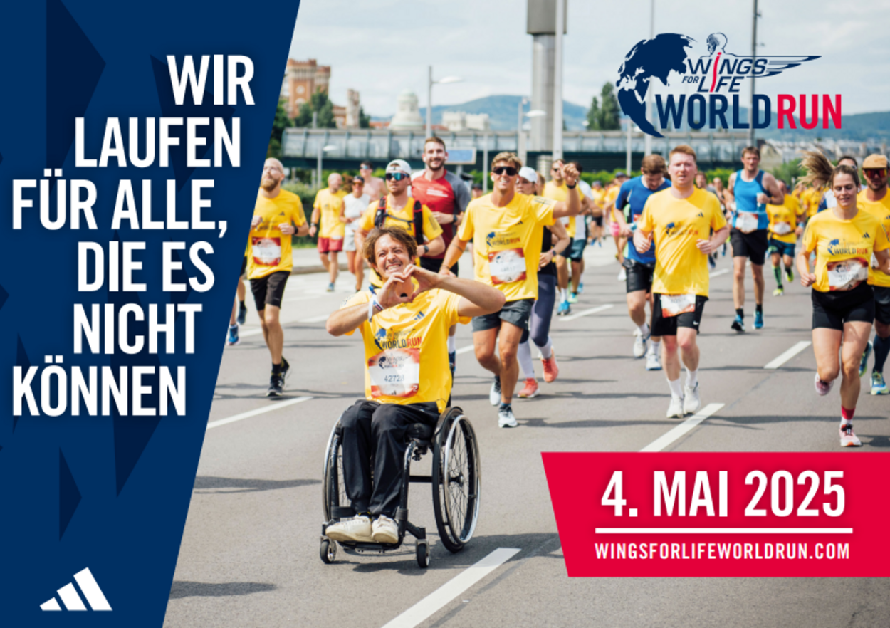 Wings for Life Worldrun am 04.05.25